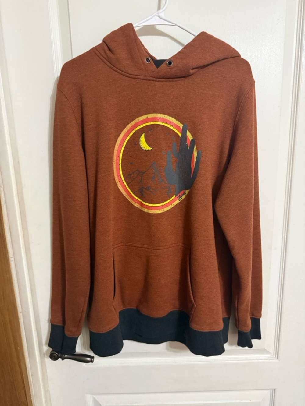 Hooey Rust Pullover Hoodie